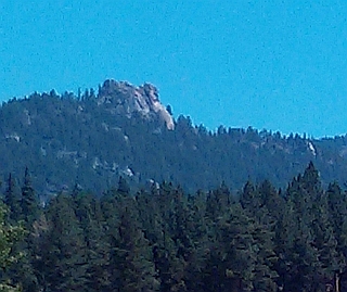 Castle Rock viewed from Nevada Beach