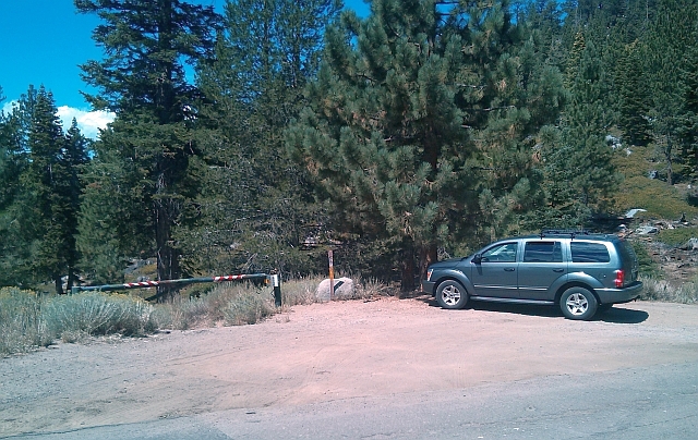 Castle Rock trailhead gate